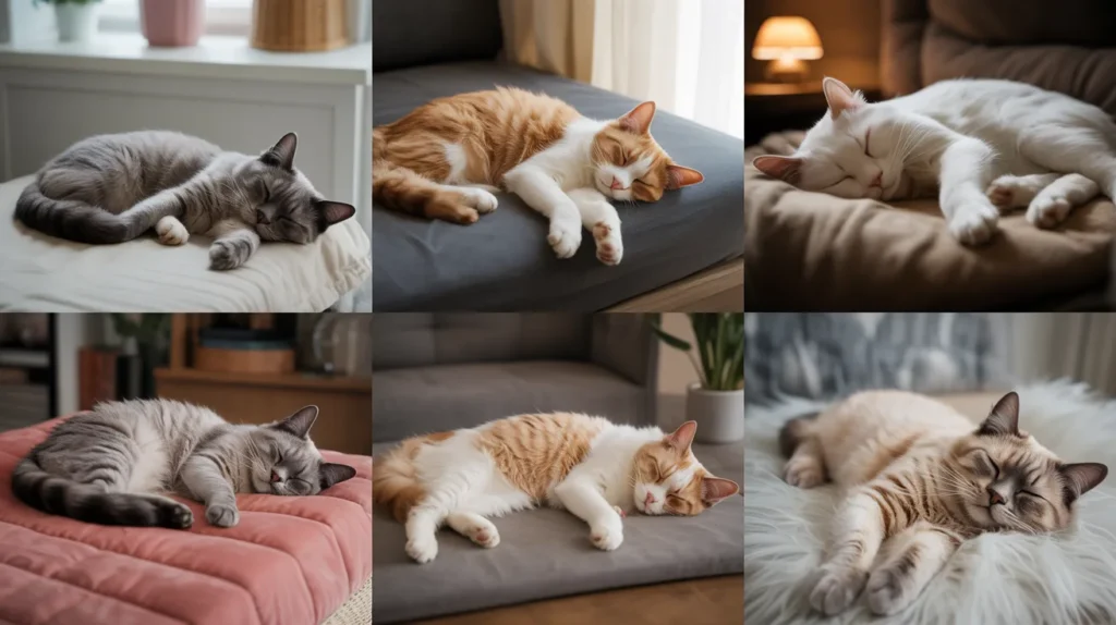 Cat Sleeping Positions