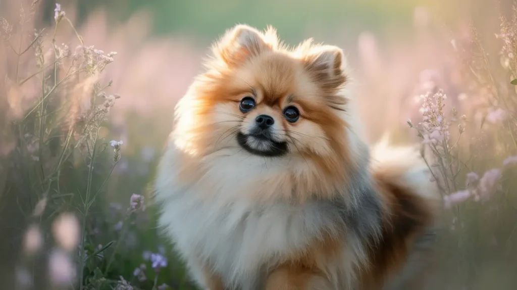 Cute Pomeranian Dog